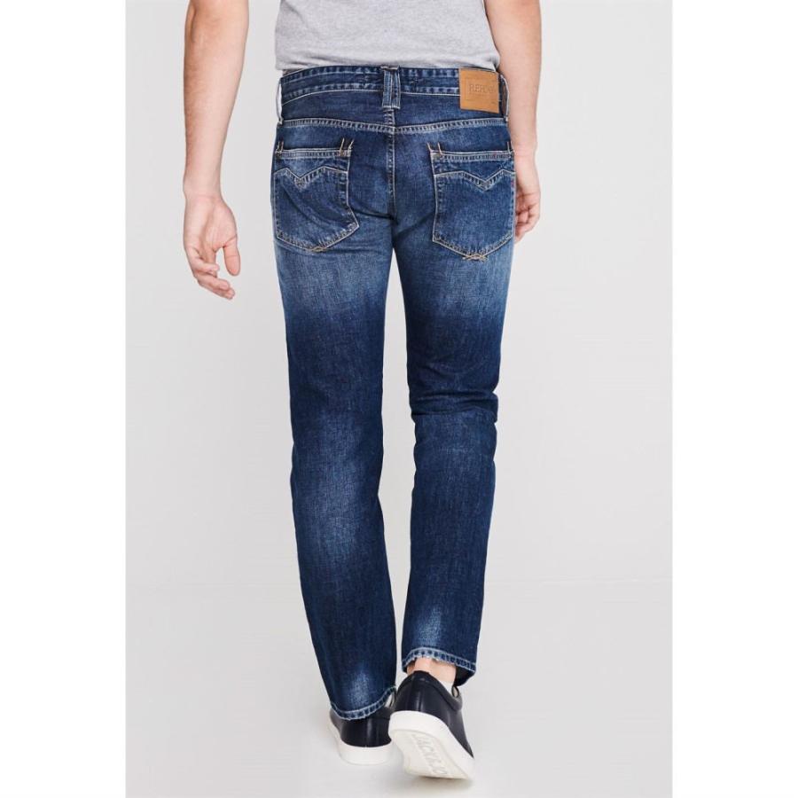 リプレイ (Replay) メンズ ジーンズ・デニム ボトムス・パンツ Newbill Comfort Fit Straight Jeans (Mid Wash)｜nul-select｜03