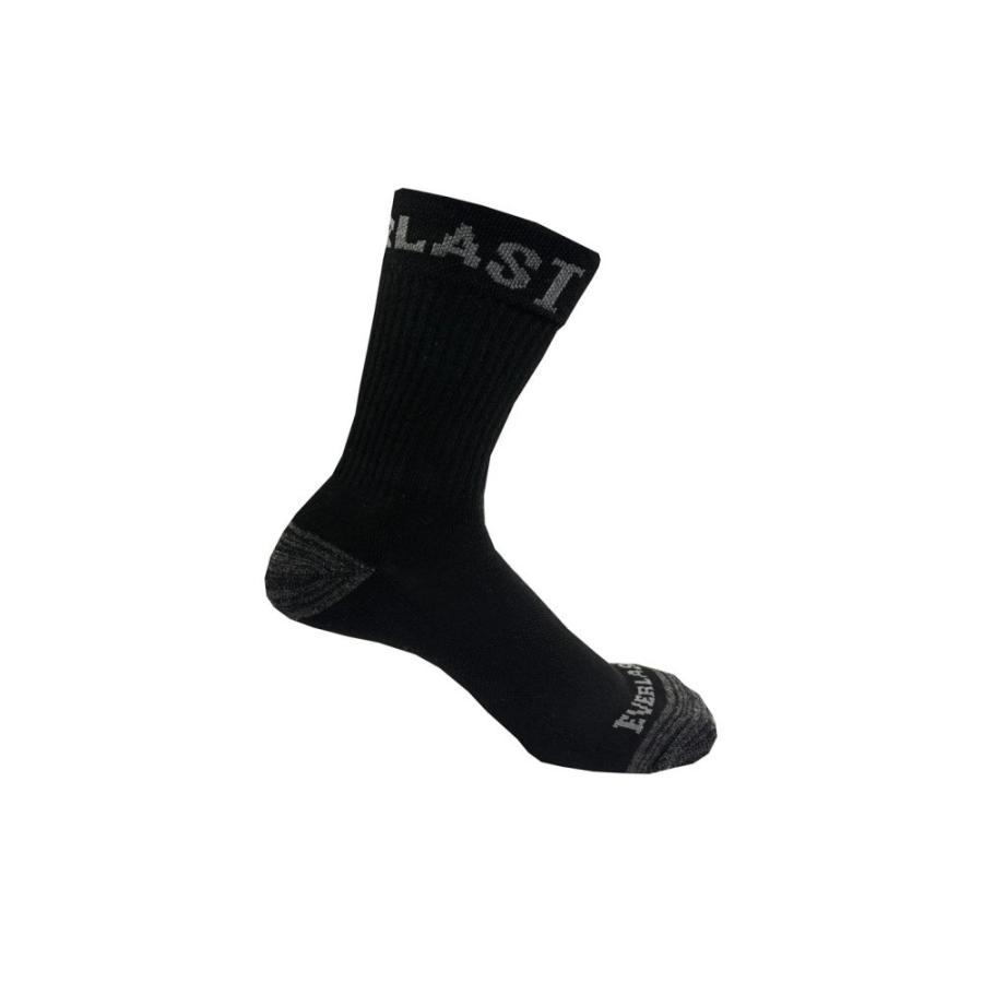 エバーラスト (Everlast) レディース ソックス インナー・下着 Crew 6Pk Socks (Black)｜nul-select｜03