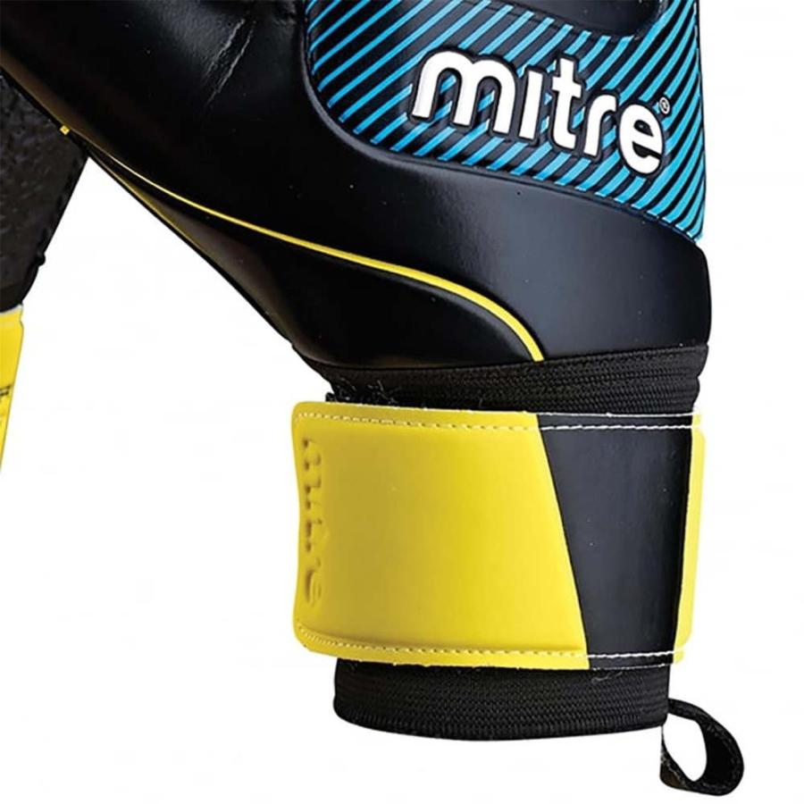マイター (Mitre) ユニセックス サッカー グローブ Anza G2 Goalkeeeper Gloves (Black/Yellow)｜nul-select｜02