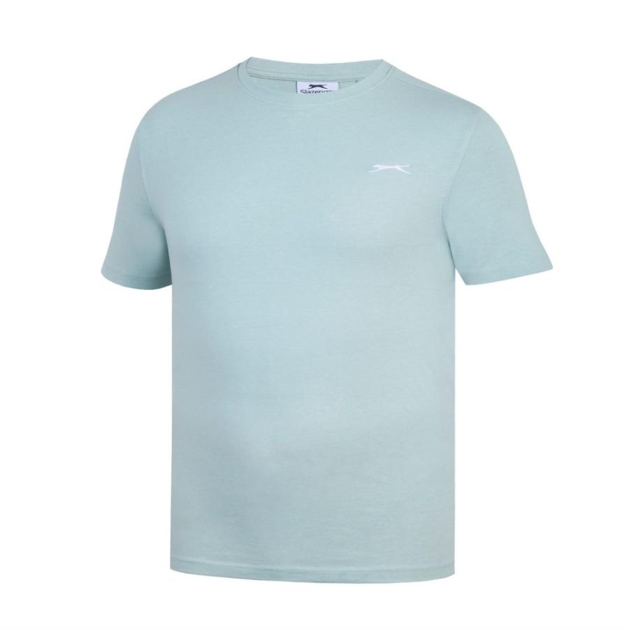 スラセンジャー (Slazenger) メンズ Tシャツ トップス Plain T Shirt (Green)｜nul-select｜03