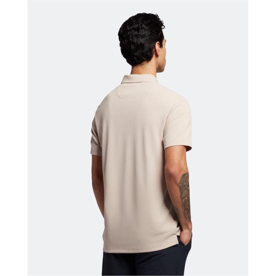 ライル アンド スコット (Lyle and Scott) メンズ ゴルフ トップス Lyle Golf Tech Polo Sn99 (Pink Taupe)｜nul-select｜03