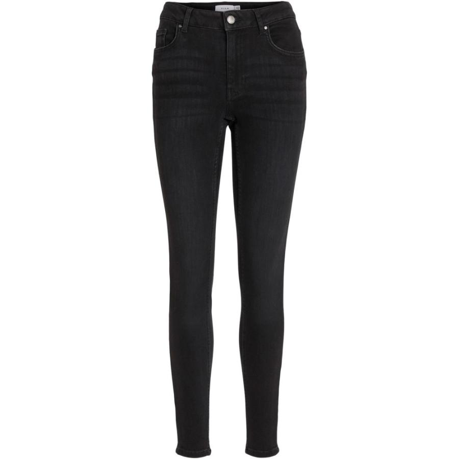 ヴィラ (Vila) レディース ジーンズ・デニム ボトムス・パンツ Sarah Jean (Black Denim) ap2