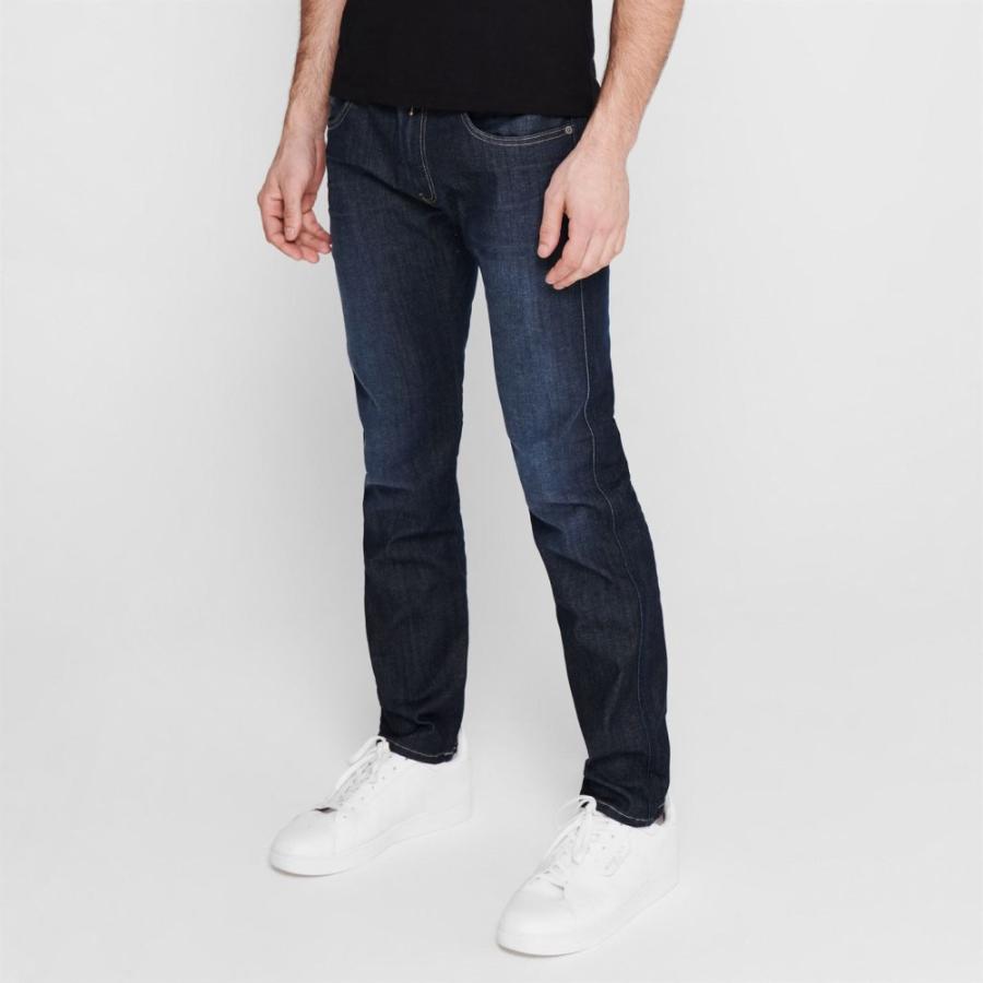 リプレイ (Replay) メンズ ジーンズ・デニム ボトムス・パンツ Hyperflex Anbass Slim Jeans (Dark Blue)｜nul-select｜02