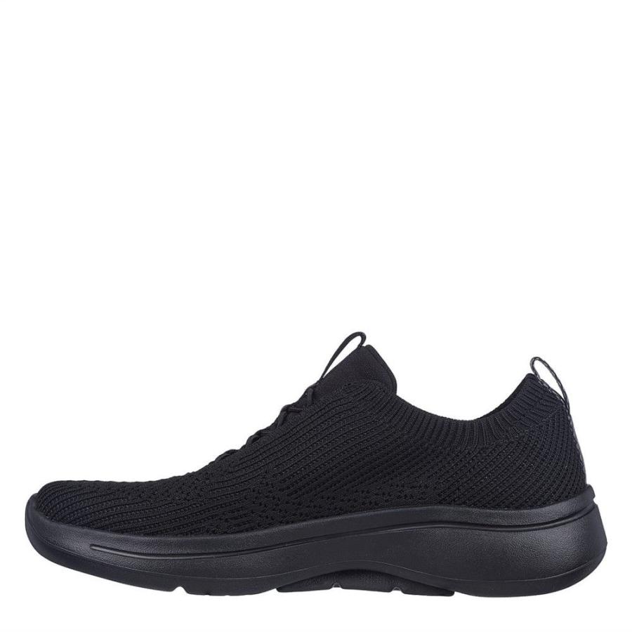 スケッチャーズ (Skechers) レディース スニーカー シューズ・靴 Go Walk Arch Fit - Crystal Waves (Black)｜nul-select｜02