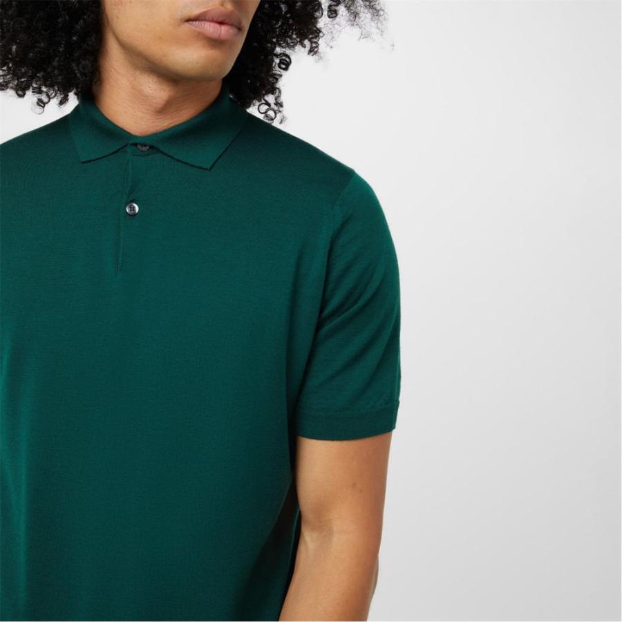 ジョンスメドレー (JOHN SMEDLEY) メンズ ポロシャツ トップス Payton Polo Shirt (Pine)｜nul-select｜04