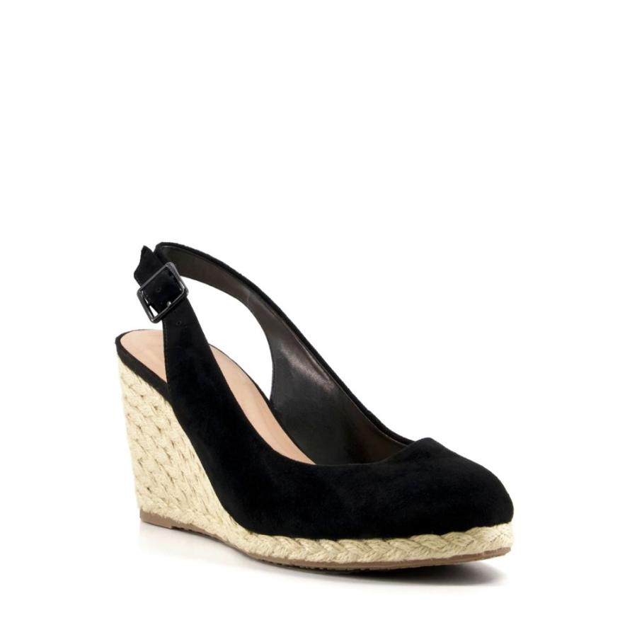 デューン (Dune London) レディース エスパドリーユ シューズ・靴 Coda Espadrille Wedge Shoes (Black SMU)｜nul-select｜02