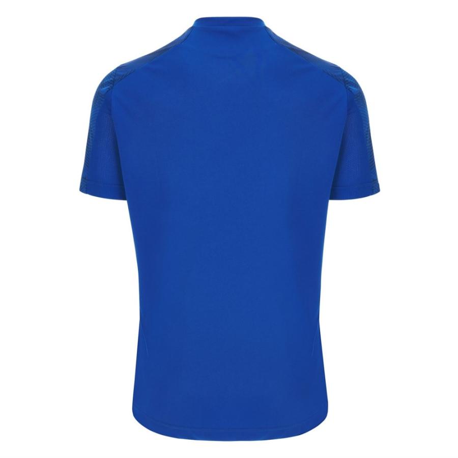 マクロン (Macron) メンズ Tシャツ トップス Samoa 23/24 Rugby Training Tee (Blue)｜nul-select｜02
