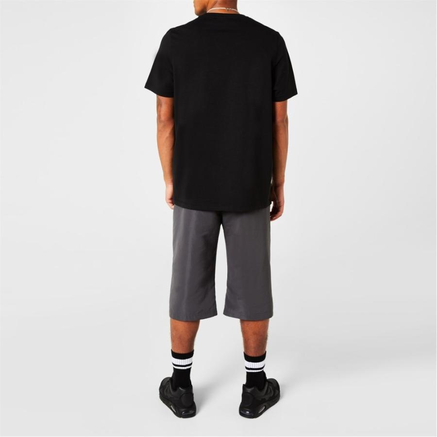 スラセンジャー (Slazenger) メンズ Tシャツ トップス Plain T Shirt (Black)｜nul-select｜03