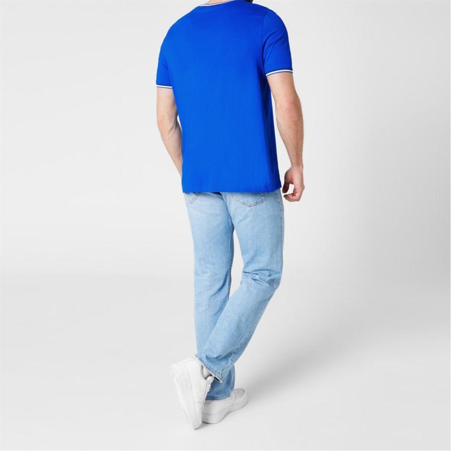 スラセンジャー (Slazenger) メンズ Tシャツ トップス Tipped T Shirt (Royal Blue)｜nul-select｜03