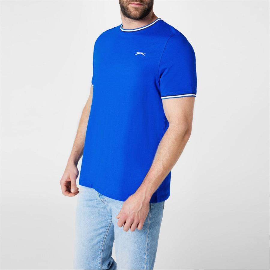 スラセンジャー (Slazenger) メンズ Tシャツ トップス Tipped T Shirt (Royal Blue)｜nul-select｜04