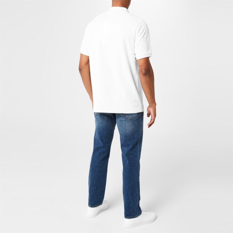 スラセンジャー (Slazenger) メンズ ポロシャツ トップス Plain Polo Shirt (White)｜nul-select｜03