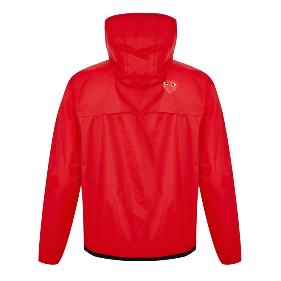 コム デ ギャルソン (COMME DES GARCONS PLAY) メンズ ジャケット アウター X K-Way Full Zip Jacket (Red)｜nul-select｜02
