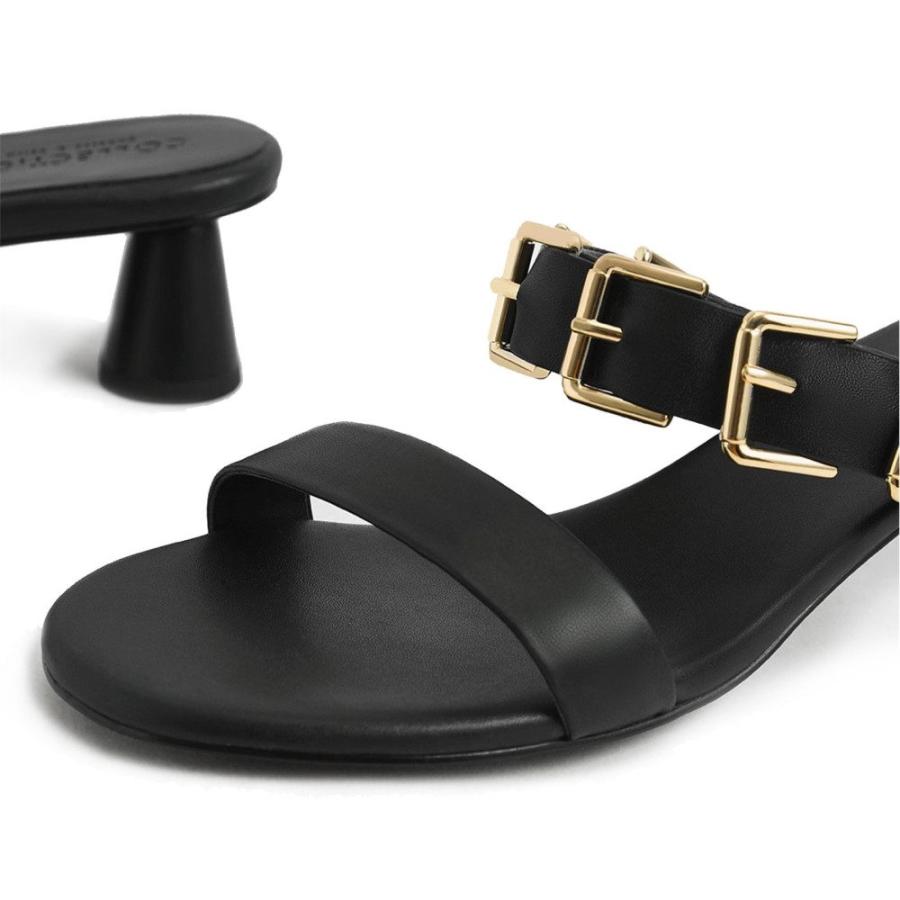 チャールズ＆キース (Charles and Keith) レディース サンダル・ミュール シューズ・靴 CnK Buckle Sandal (Black)｜nul-select｜04