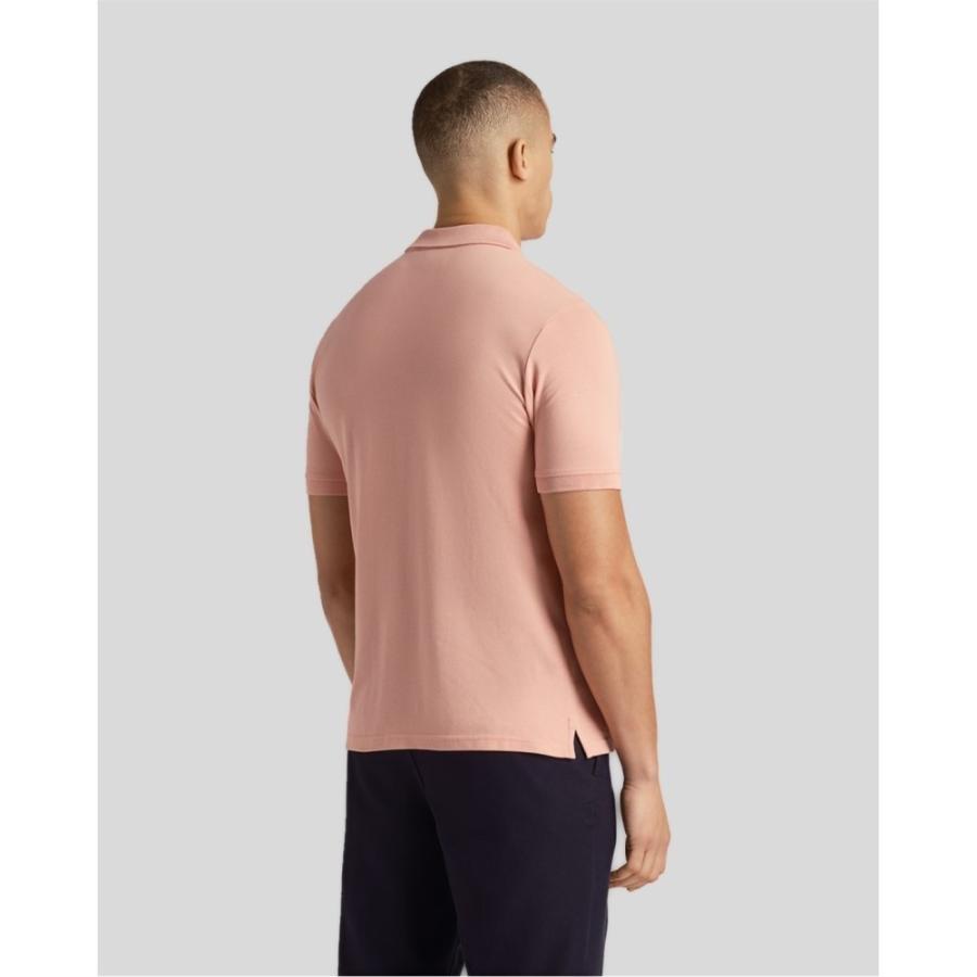 ライル アンド スコット (Lyle and Scott) メンズ ポロシャツ トップス Basic Short Sleeve Polo Shirt (Palm Pink)｜nul-select｜02