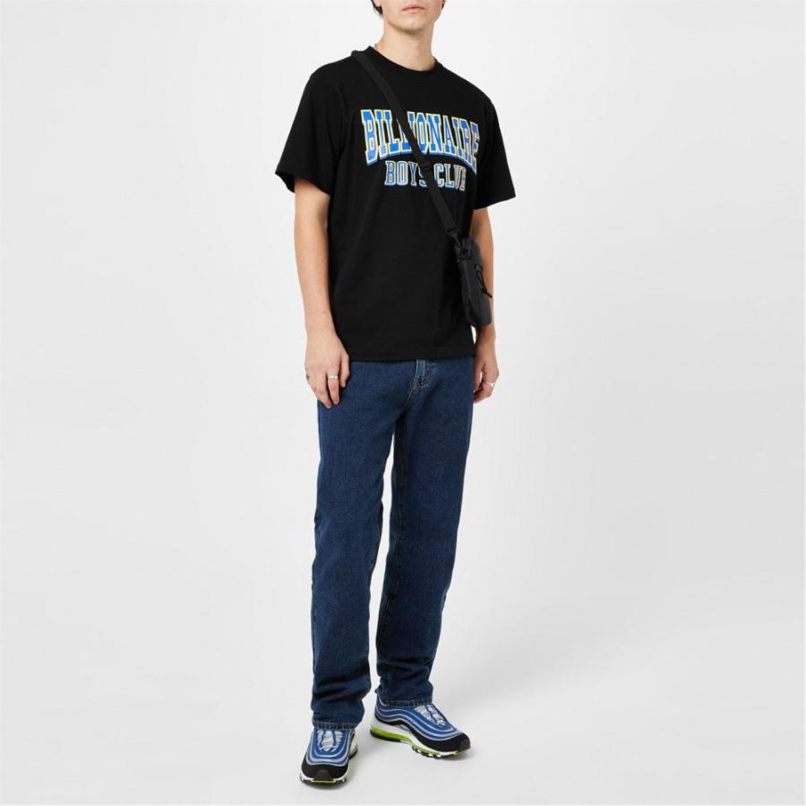 ビリオネアボーイズクラブ (BILLIONAIRE BOYS CLUB) メンズ Tシャツ トップス Bbc Varsity Logo T Sn34 (Black)｜nul-select｜02