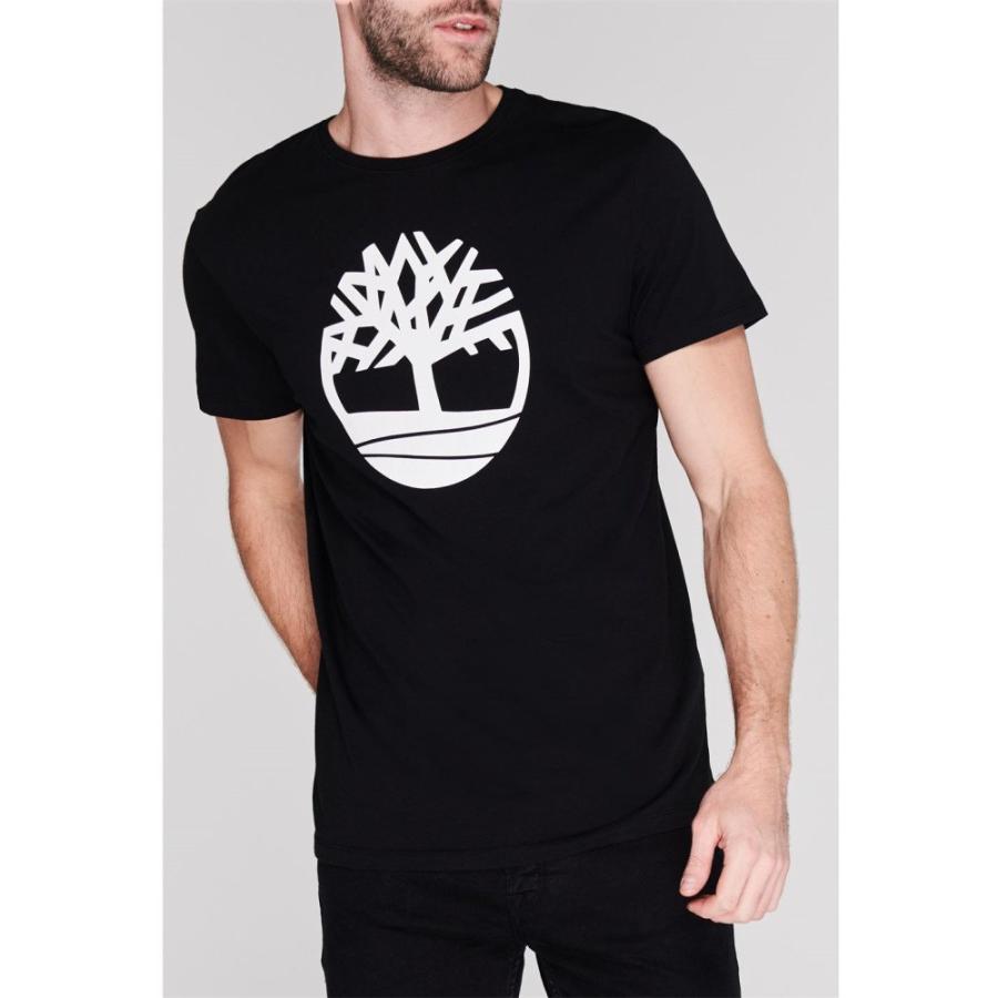 ティンバーランド (Timberland) メンズ Tシャツ トップス T Shirt (Black Tree)｜nul-select｜02