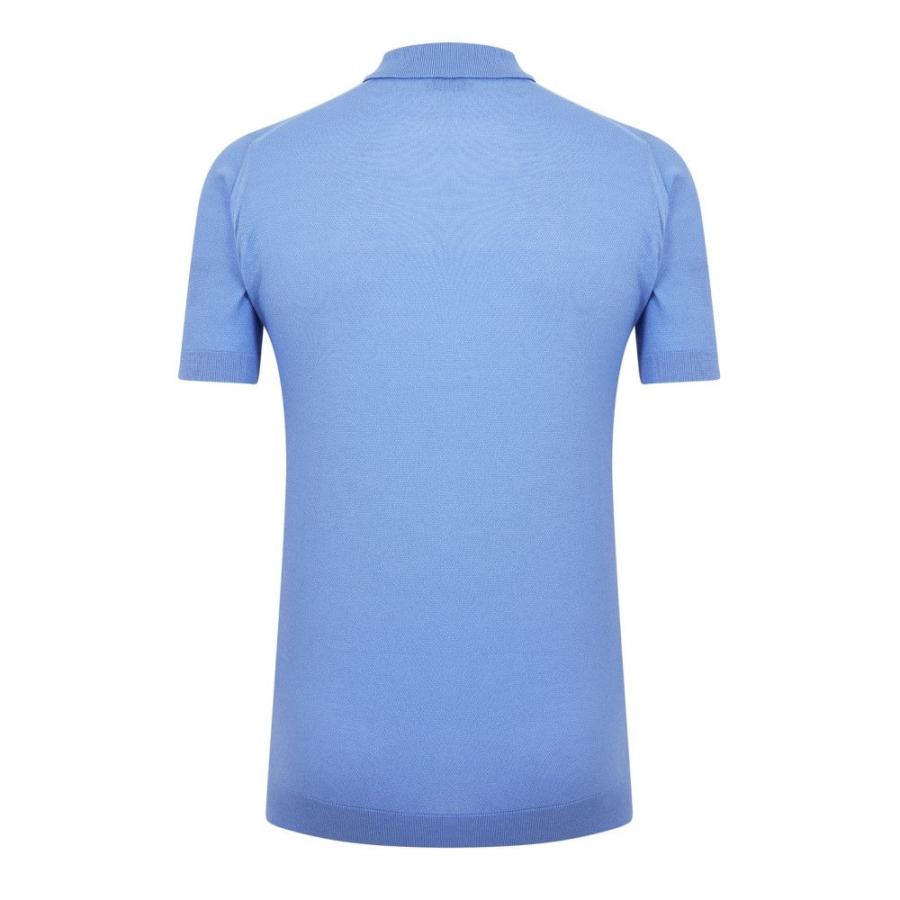ジョンスメドレー (JOHN SMEDLEY) メンズ ポロシャツ トップス Roth Polo Shirt (Corn Blue)｜nul-select｜05