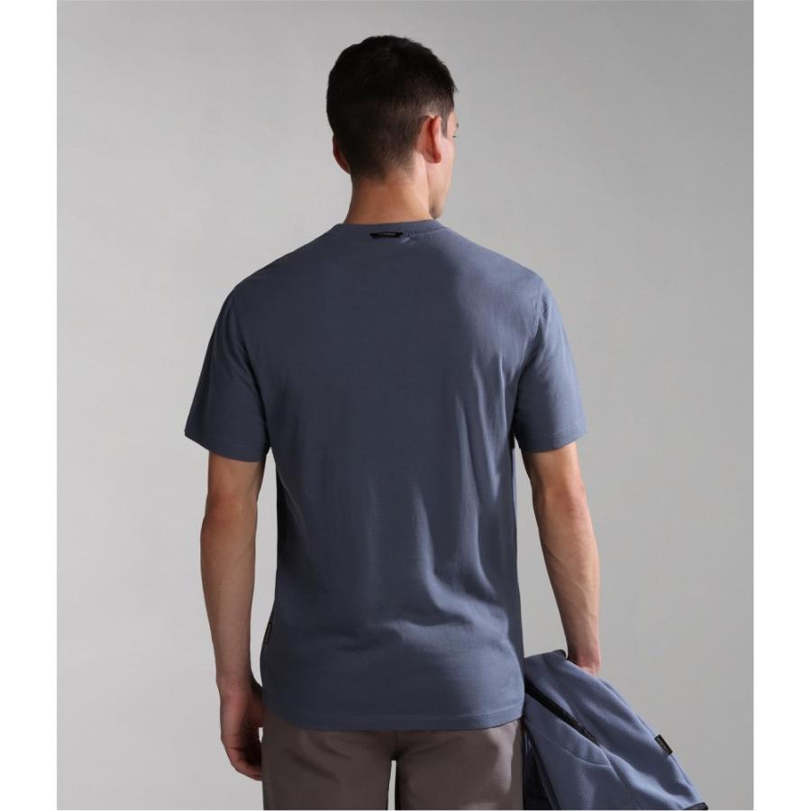 ナパピリ (Napapijri) メンズ Tシャツ トップス S-Ambato T-Shirt (Blu Grisail BD)｜nul-select｜04