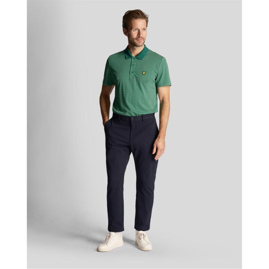 ライル アンド スコット (Lyle and Scott) メンズ ゴルフ トップス Lyle Golf Micro Polo Sn99 (Smyth Green)｜nul-select｜04