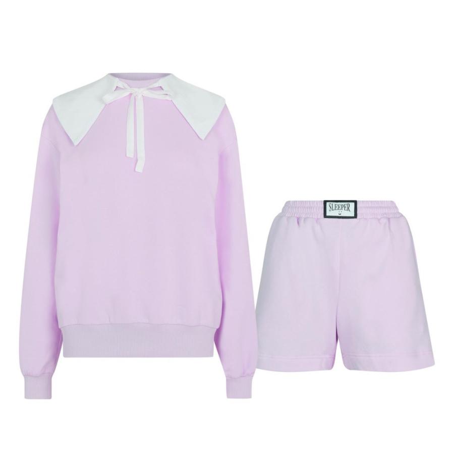 スリーパー (SLEEPER) レディース スウェット・トレーナー トップス Diana Sweatshirt And Shorts Set