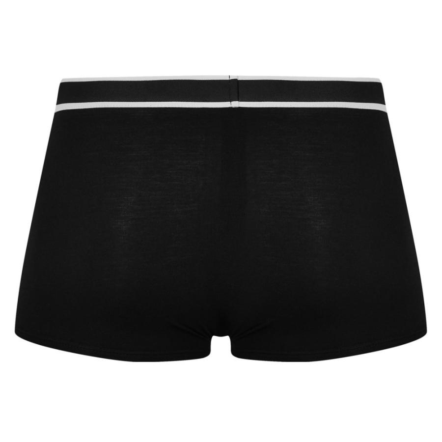 バルマン (BALMAIN) メンズ ボクサーパンツ インナー・下着 Paris Logo Boxers (BLACK)｜nul-select｜02