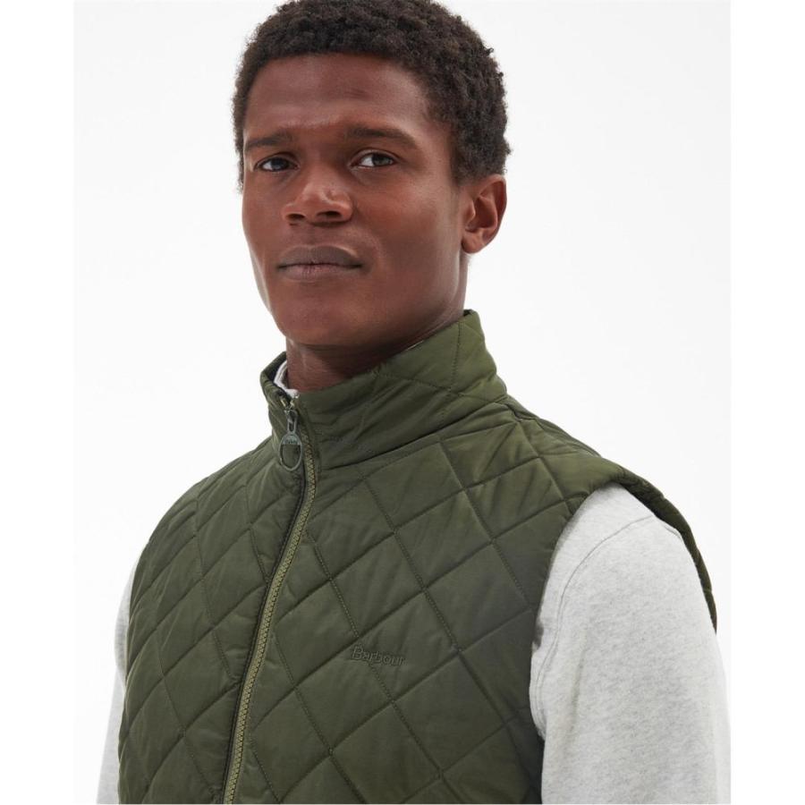 バブアー (Barbour) メンズ ベスト・ジレ トップス Monty Gilet (Olive OL)｜nul-select｜05