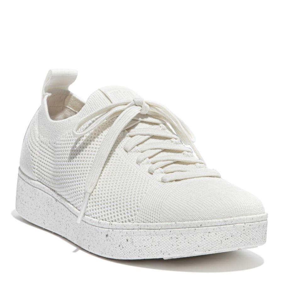 フィットフロップ (Fitflop) レディース スニーカー シューズ・靴 Rally Knit Trainers (Cream)｜nul-select｜03