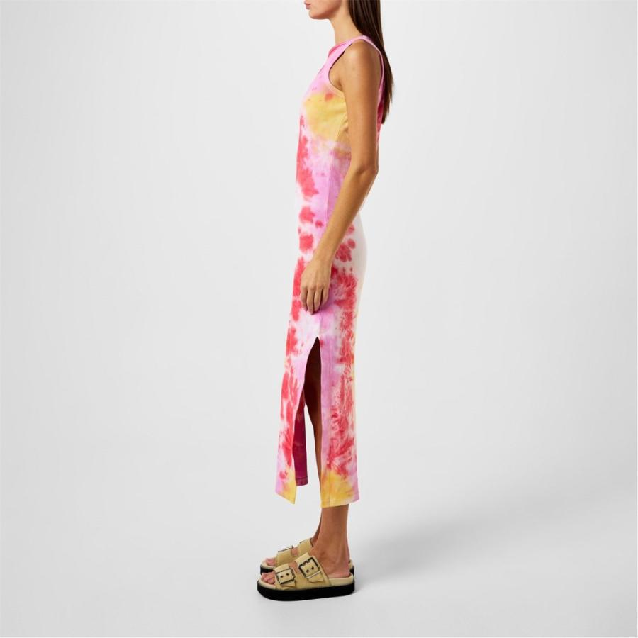エムエスジーエム (MSGM) レディース ワンピース ワンピース・ドレス Tie Dye Maxi Dress (Multicolour)｜nul-select｜02