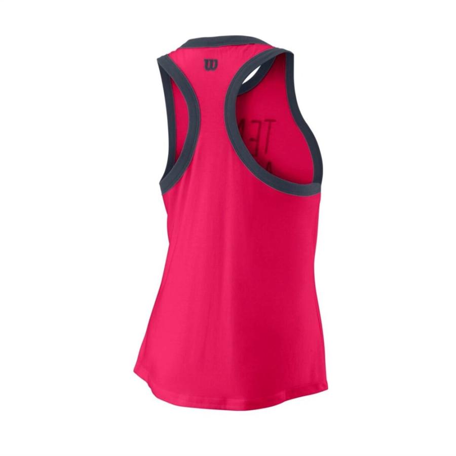 ウィルソン (Wilson) レディース テニス トップス Tech Tank (Pink/Black)｜nul-select｜02