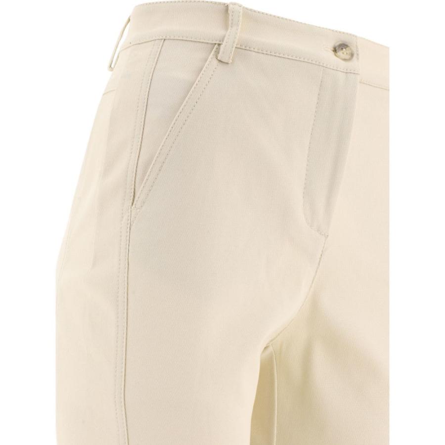 ピンコ (Pinko) レディース ボトムス・パンツ Flared Tricotine Trousers (White)｜nul-select｜04