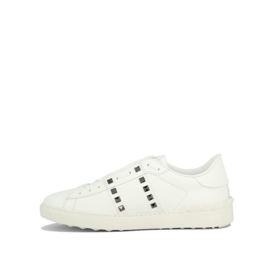ヴァレンティノ (Valentino Garavani) メンズ スニーカー シューズ・靴 Rockstud Untitled Sneakers (White)｜nul-select｜03