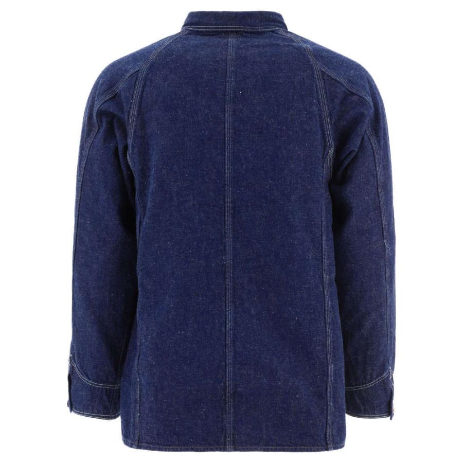 オアスロウ (OrSlow) メンズ ジャケット アウター 1950'S Overshirt Jacket (Blue)｜nul-select｜02