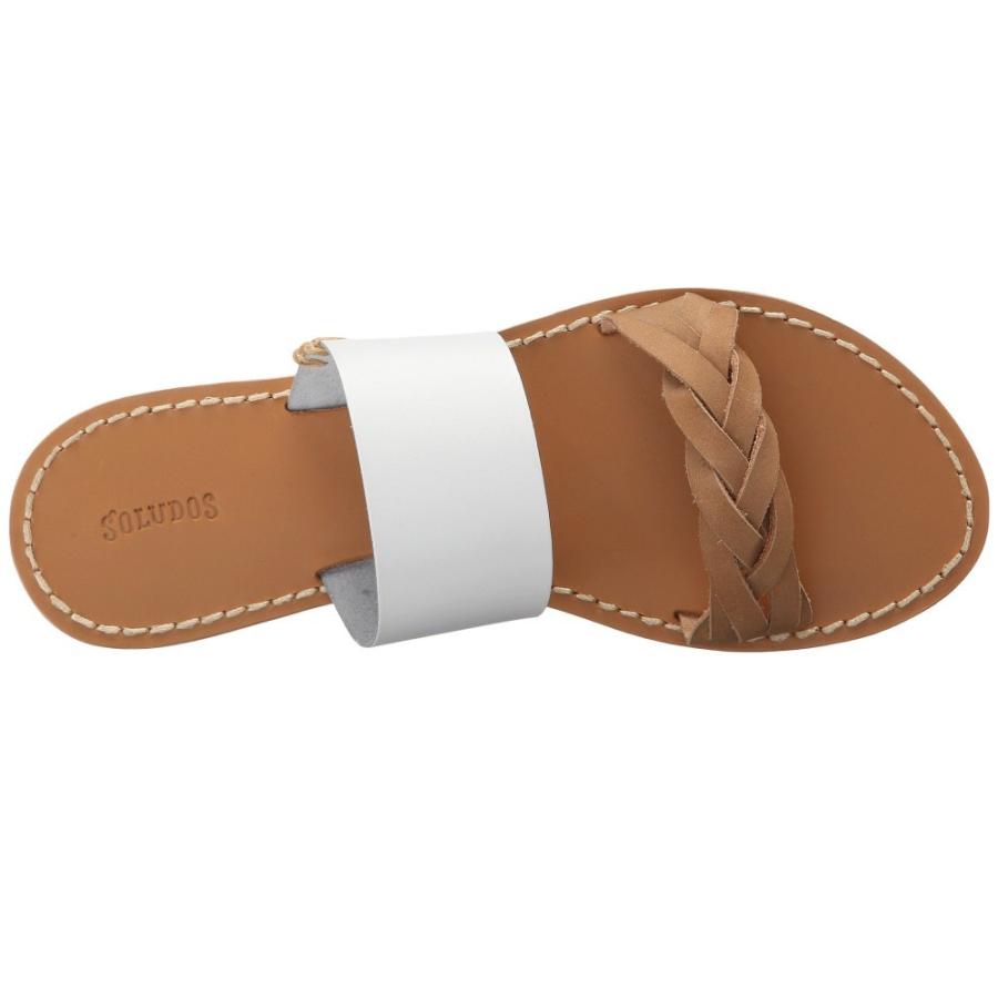 ソルドス (Soludos) レディース サンダル・ミュール シューズ・靴 Braided Slide Sandal (White)｜nul-select｜02