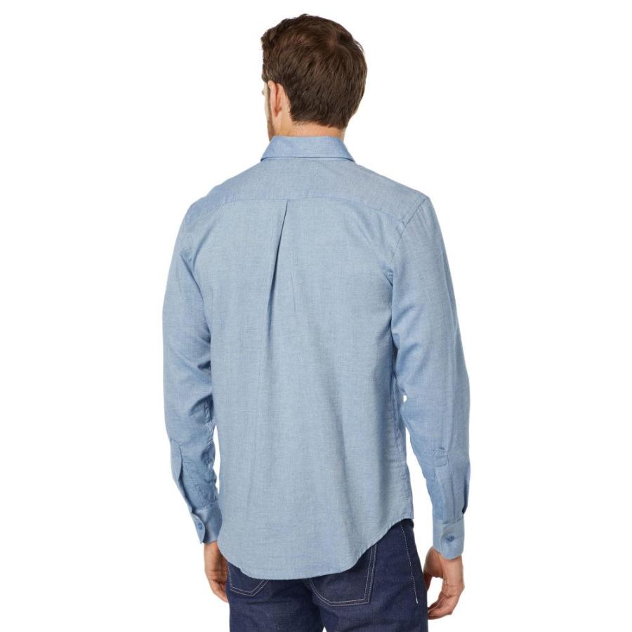 ネイキッド アンド フェイマス (Naked & Famous) メンズ シャツ トップス Easy Shirt (Organic Cotton Twill/Blue)｜nul-select｜02
