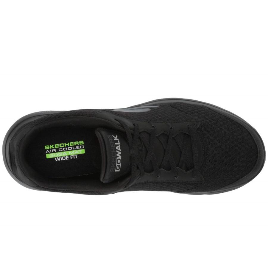 スケッチャーズ (SKECHERS Performance) メンズ スニーカー シューズ・靴 Go Walk 5 - Qualify (Black)｜nul-select｜02