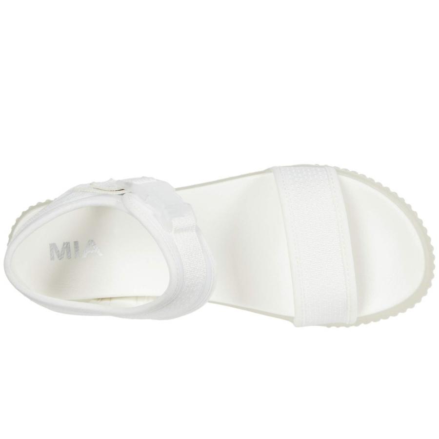 ミア (MIA) レディース サンダル・ミュール シューズ・靴 Jacey (White Nylon)｜nul-select｜02