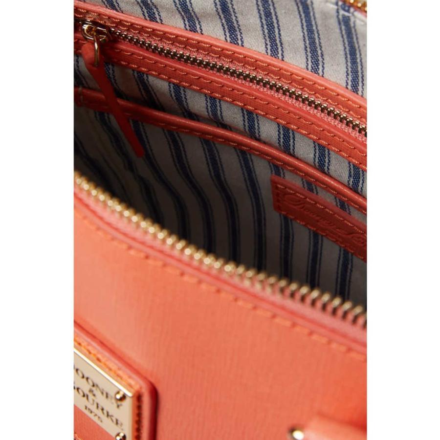 ドゥーニー&バーク (Dooney & Bourke) レディース ハンドバッグ バッグ Saffiano Domed Zip Satchel (Coral)｜nul-select｜03