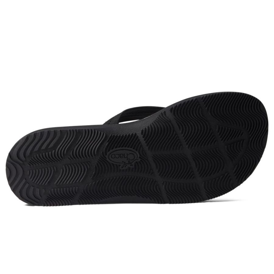 チャコ (Chaco) レディース ビーチサンダル シューズ・靴 Classic Leather Flip (Black)｜nul-select｜03