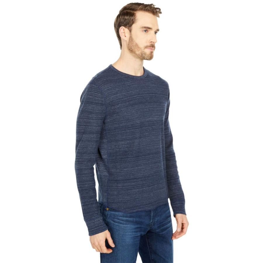 ラッキーブランド (Lucky Brand) メンズ トップス Space Dye Thermal Crew (Navy)｜nul-select｜04