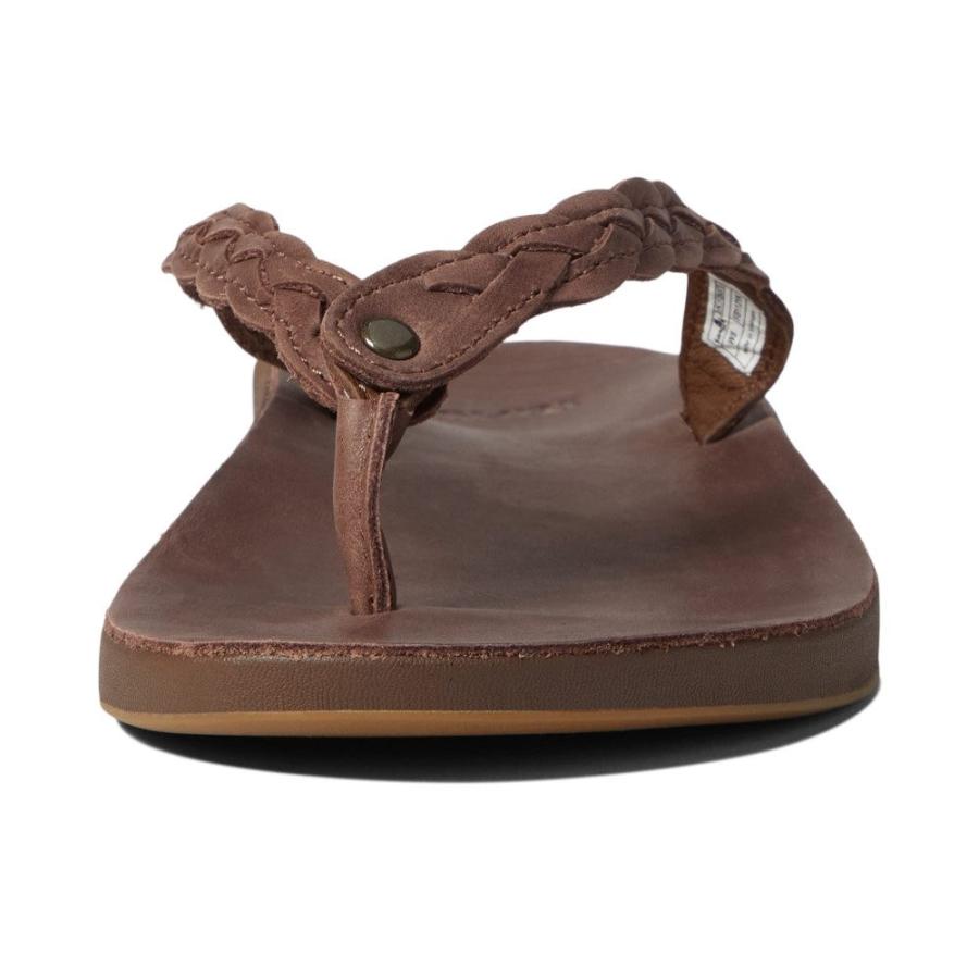 サヌーク (Sanuk) レディース ビーチサンダル シューズ・靴 Cosmic Yoga Joy Braid Lx (Brown)｜nul-select｜02