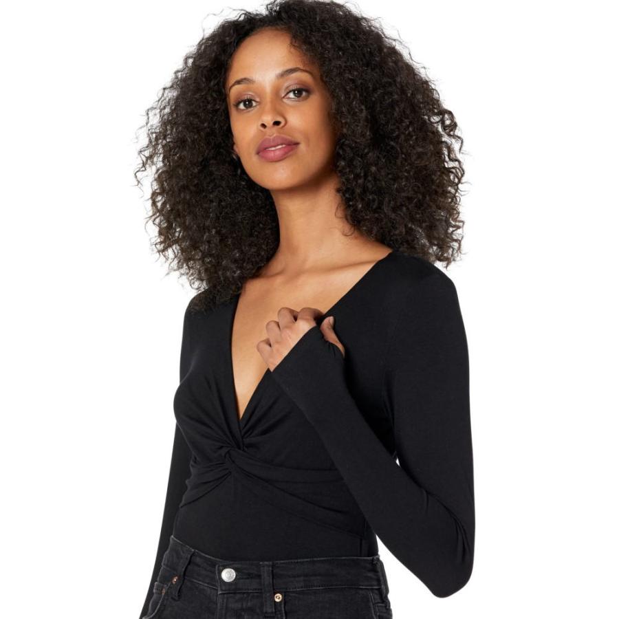 オンリー ハーツ (Only Hearts) レディース ボディースーツ インナー・下着 Eco Rib Twist Bodysuit (Black)｜nul-select｜03