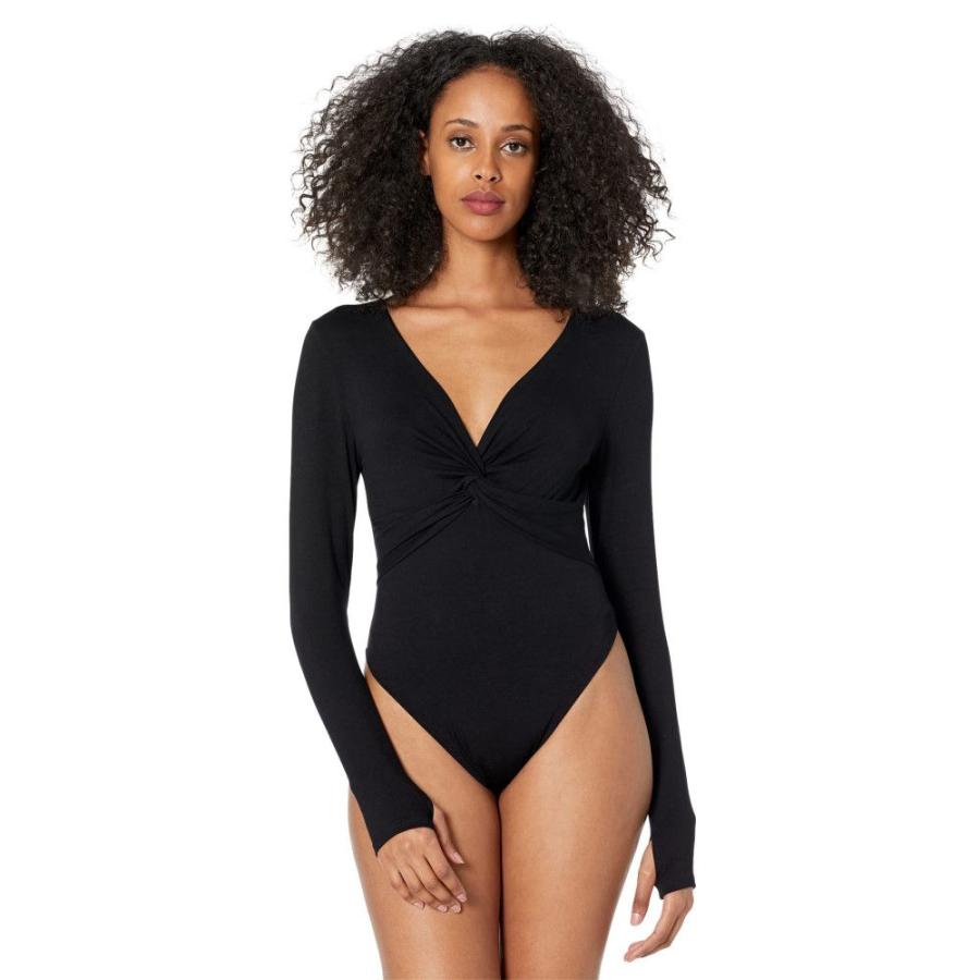 オンリー ハーツ (Only Hearts) レディース ボディースーツ インナー・下着 Eco Rib Twist Bodysuit (Black)｜nul-select｜04