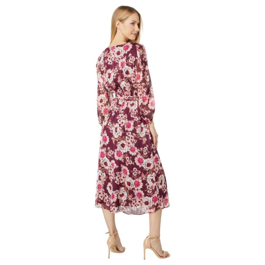 アン クライン (Anne Klein) レディース ワンピース ワンピース・ドレス Floral Print Elastic Waist Dress (Elderberry Combo)｜nul-select｜02