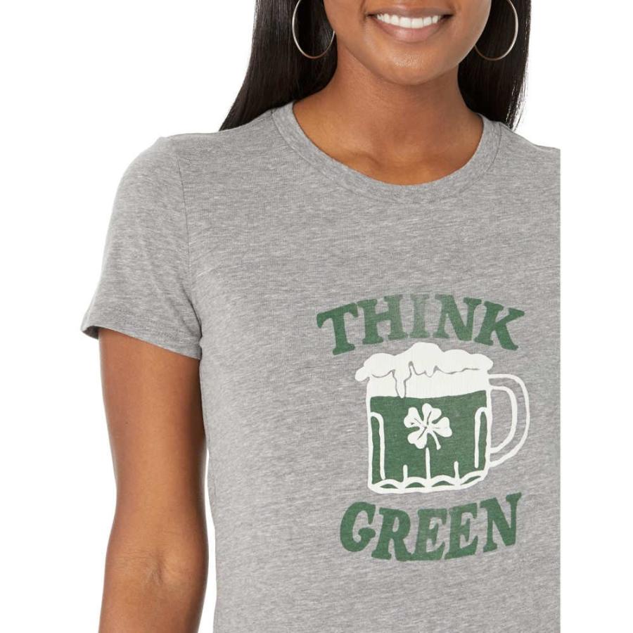 ラッキーブランド (Lucky Brand) レディース トップス Think Green Classic Crew (Heather Grey)｜nul-select｜03