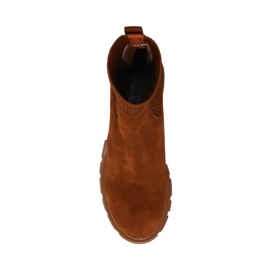 スティーブ マデン (Steve Madden) レディース ブーツ シューズ・靴 Hayle Boots (Chestnut Suede)｜nul-select｜02