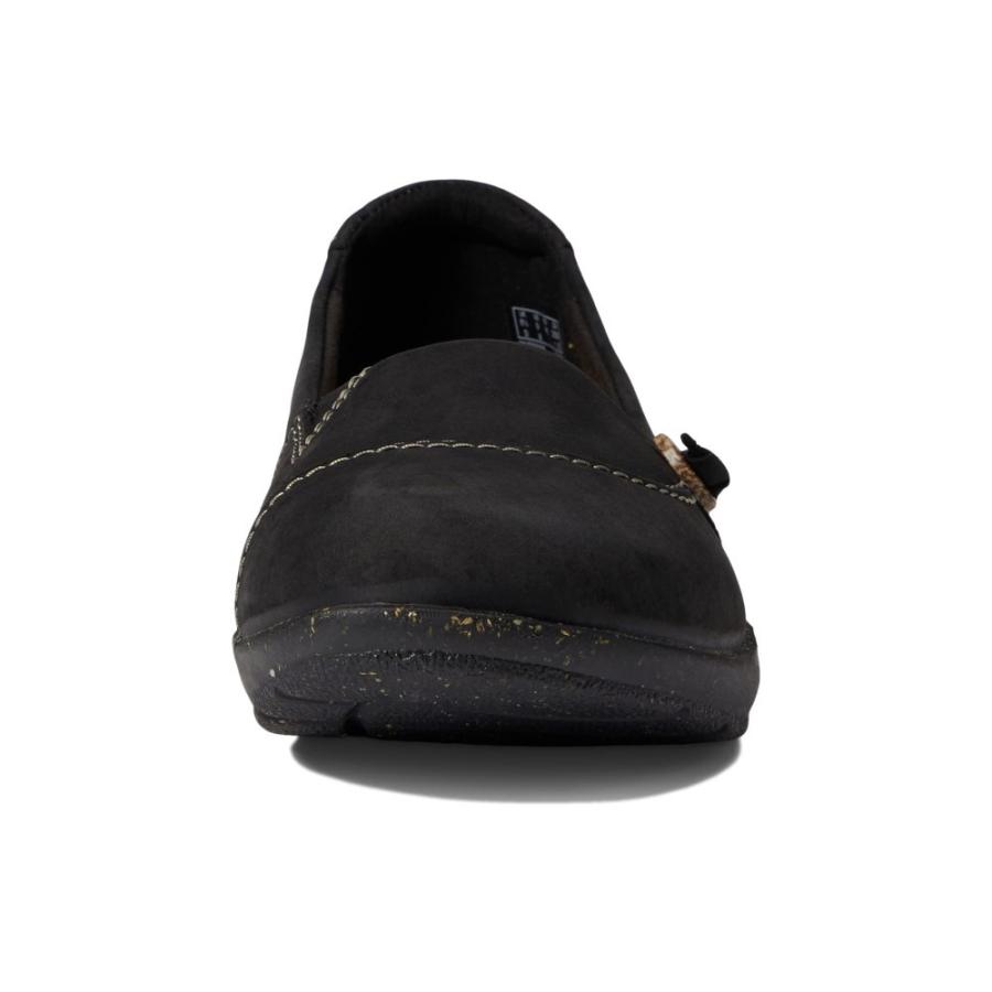 クラークス (Clarks) レディース スリッポン・フラット シューズ・靴 Roseville Sky (Black Leather)｜nul-select｜02