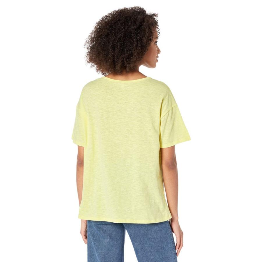 スリードッツ (Three Dots) レディース トップス Recycle Jersey Short Sleeve Pack (Yellow Pear)｜nul-select｜02