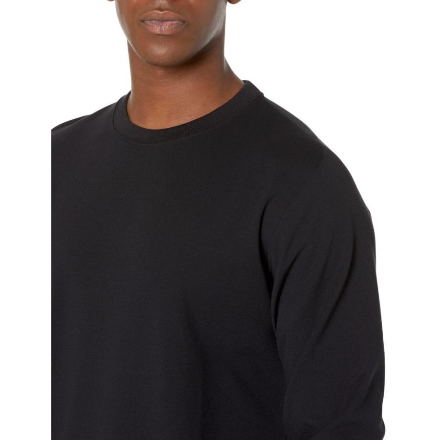 セオリー (Theory) メンズ 長袖Tシャツ トップス Ryder Long Sleeve Tee (Black)｜nul-select｜03