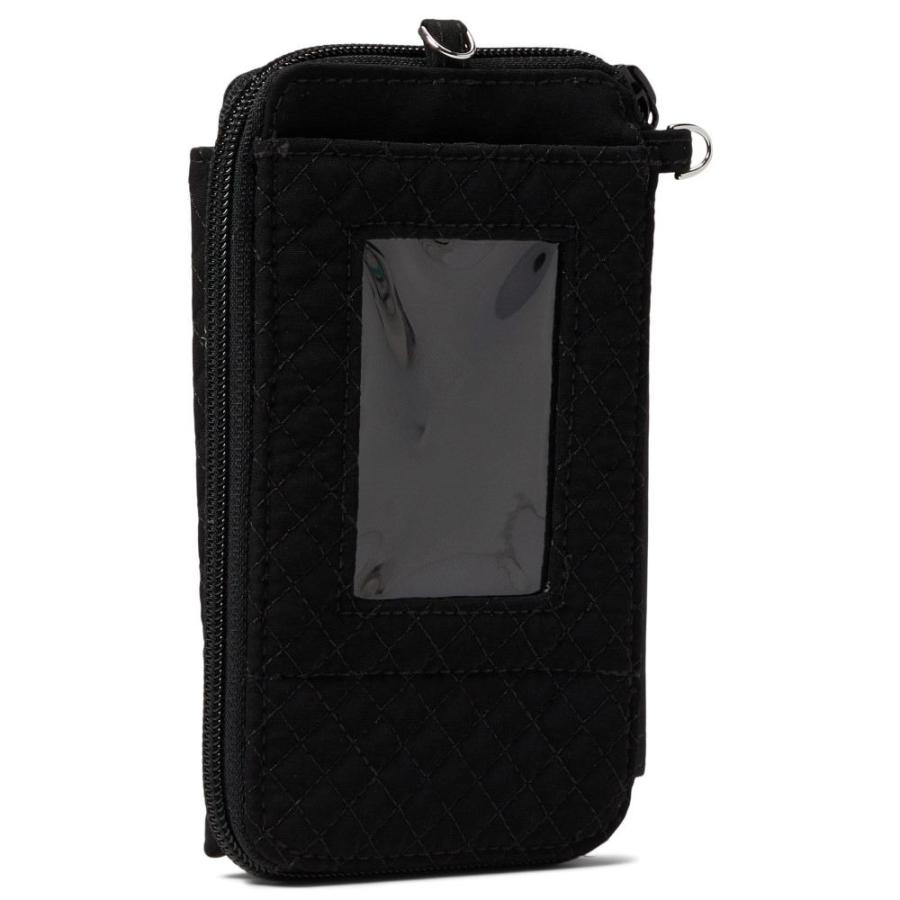 ヴェラ ブラッドリー (Vera Bradley) レディース クラッチバッグ バッグ Microfiber Smartphone Wristlet With Rfid Protection (Classic Black)｜nul-select｜02