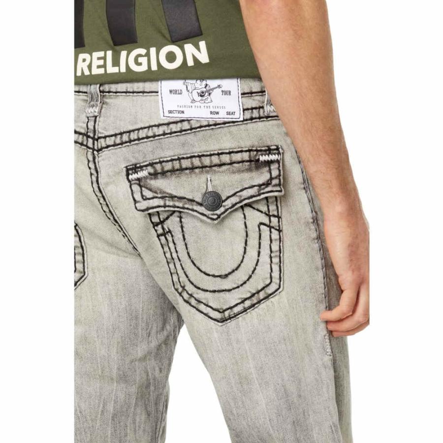 トゥルー レリジョン (True Religion) メンズ ジーンズ・デニム ボトムス・パンツ Ricky Super T Flap In Washed Grey (Washed Grey)｜nul-select｜03